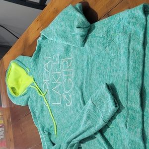 Michigan great lakes girl hoodie